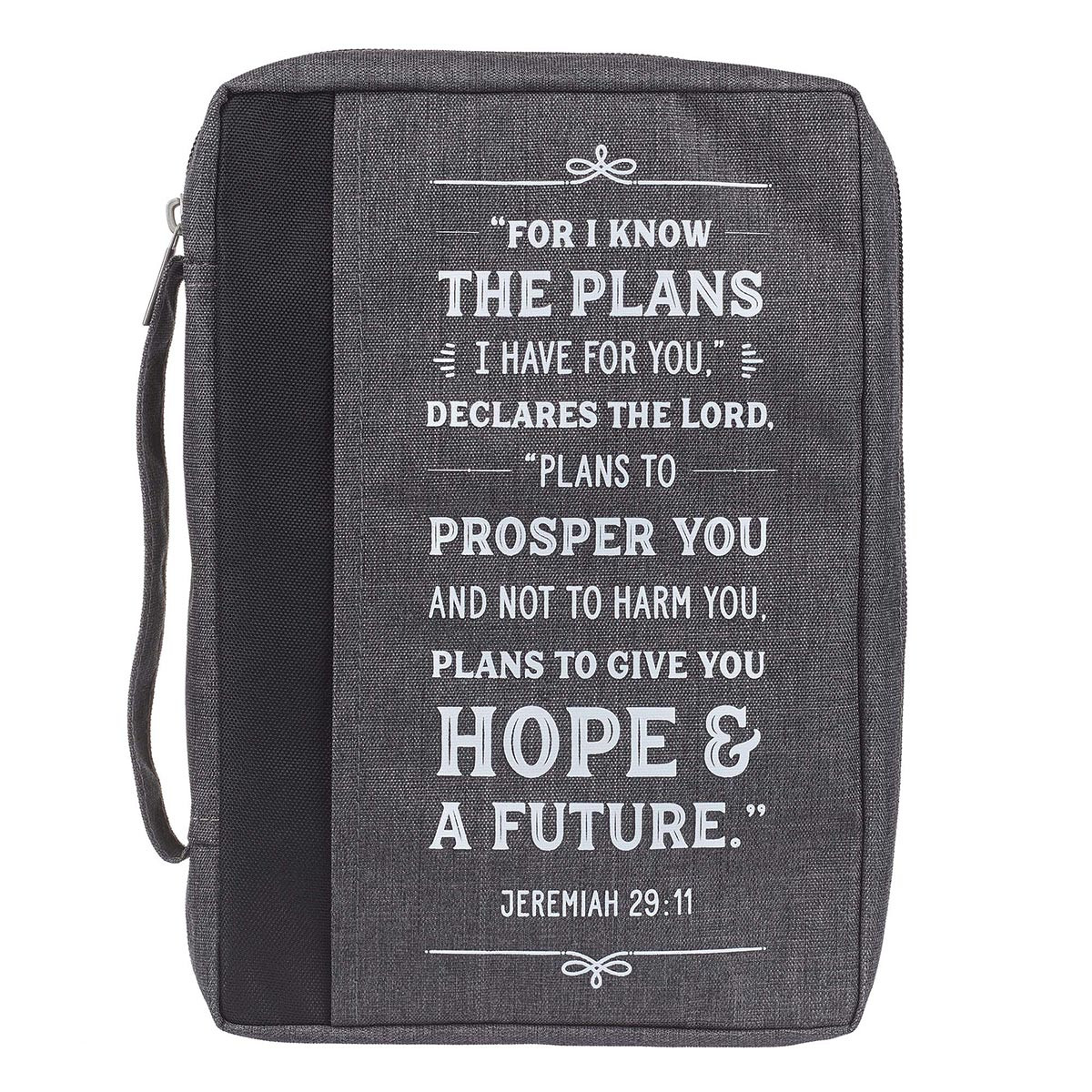 I Know the Plans Charcoal Bible Case